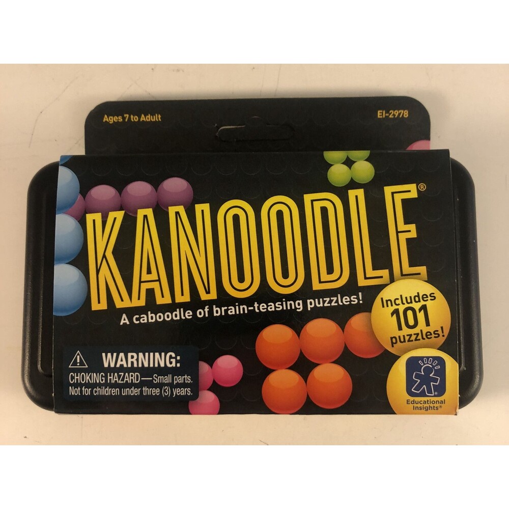 Educational Insights Kanoodle Brain Twisting 3D Puzzle Game NEW